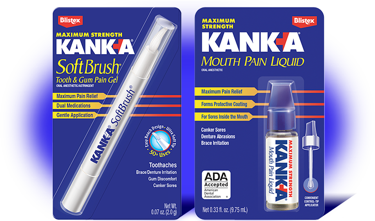 Kanka Mouth Pain Liquid and Tooth and Gun Pain Gel